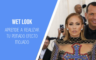 Wet look: ¿Como hacer el peinado efecto pelo mojado?